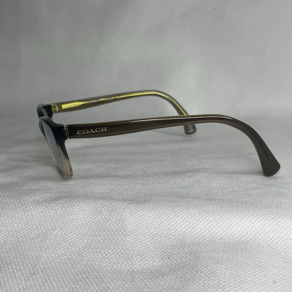 Coach  Square Olive Brown Gradient Glasses Frame ONLY HC6089  5400 51-16-135